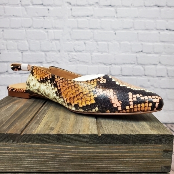 MADEWELL Margo Leather Slingback Flat sz. 6 NIB - Picture 9 of 12